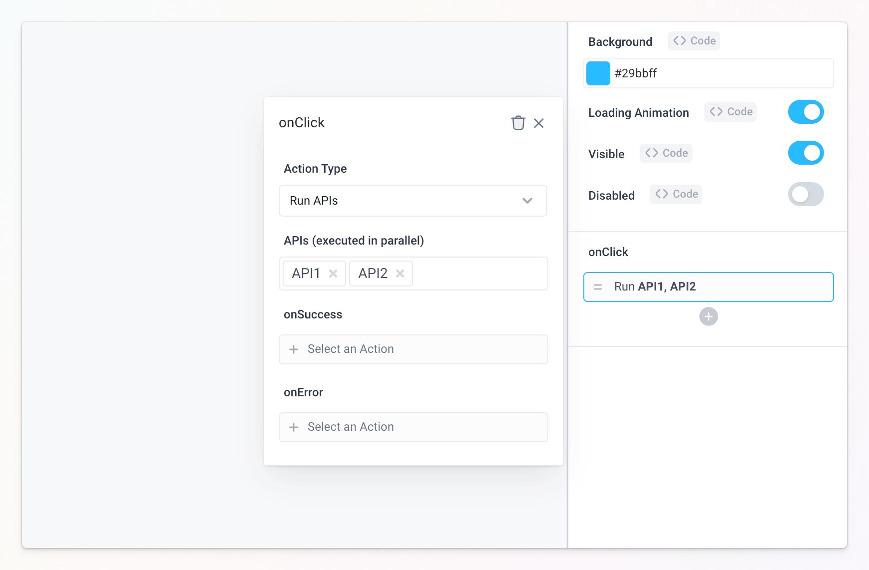 Trigger APIs to run in parallel