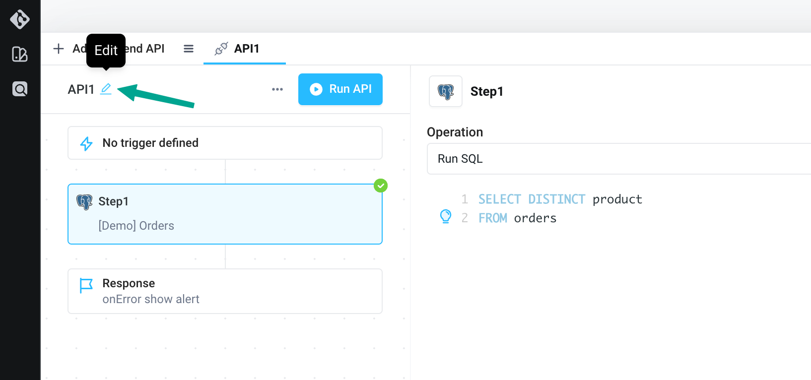 Rename the Backend API Rename the Backend API