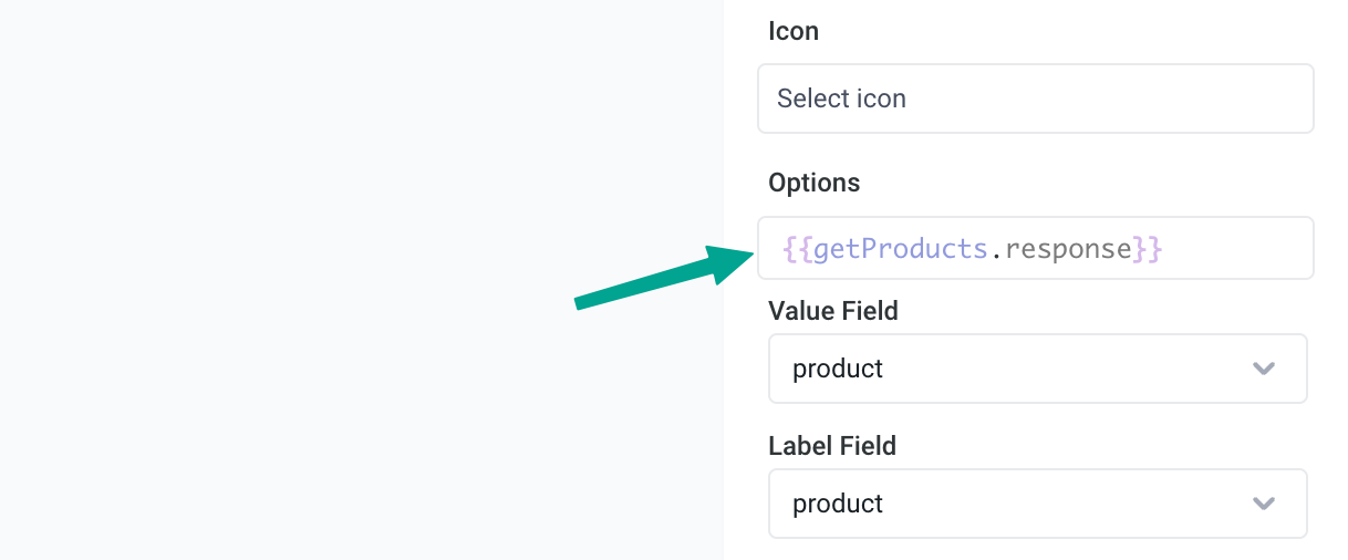 Set the Options property of the Dropdown Set the Options property of the Dropdown