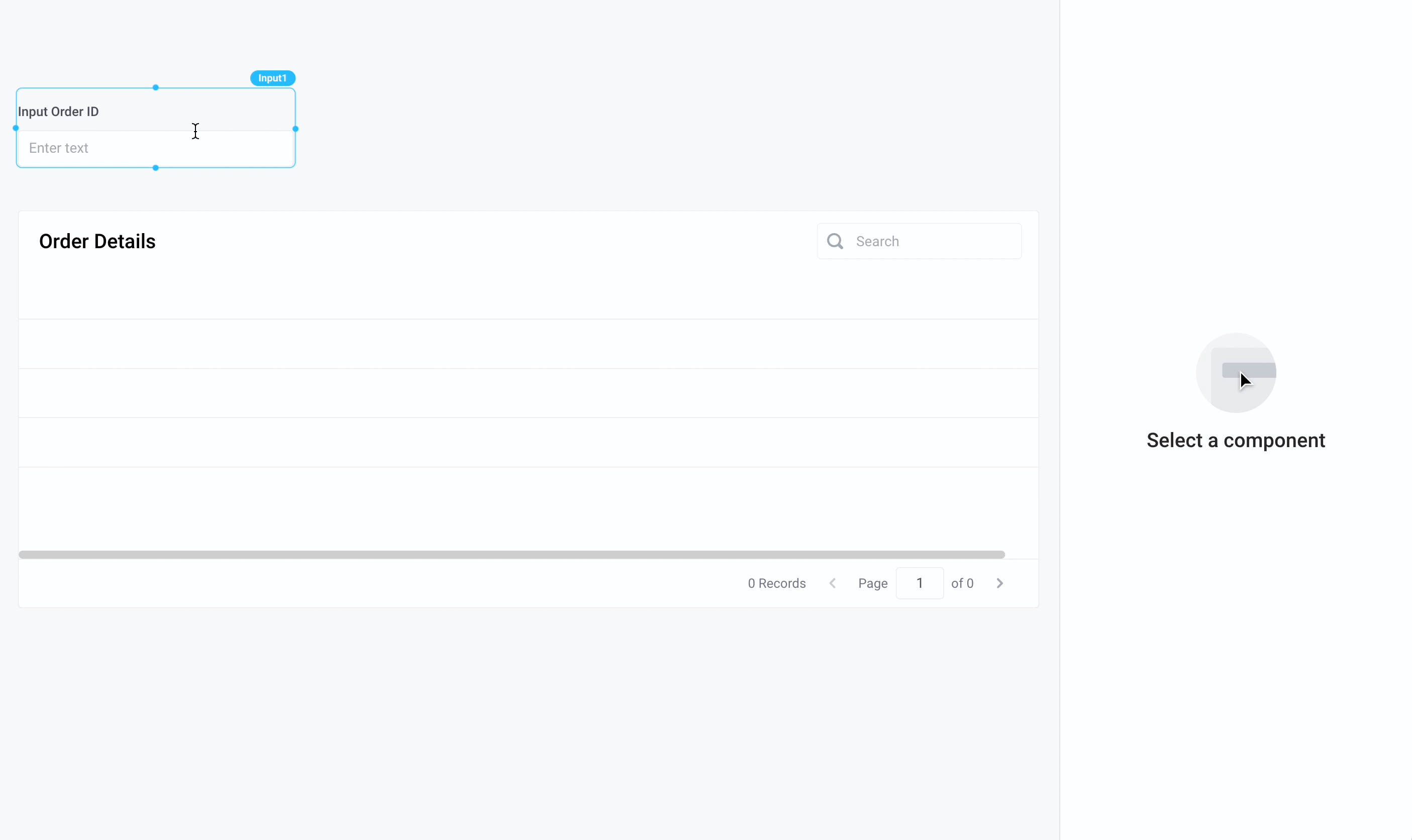 Trigger the EnrichOrders API on submitting the input text