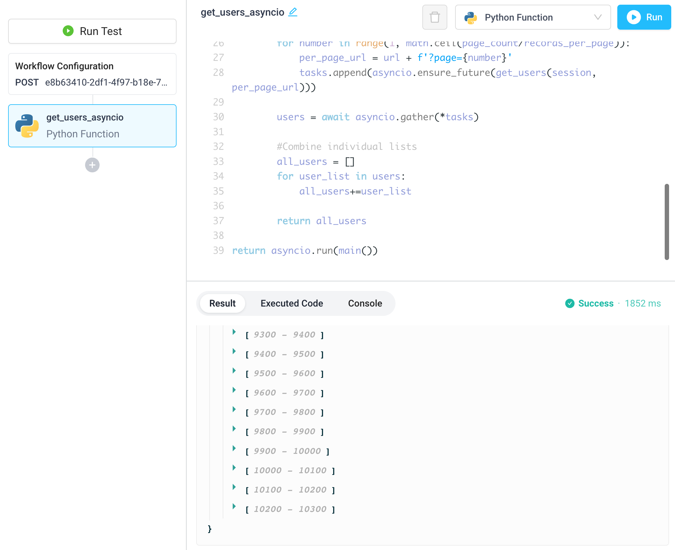 Asynchronous calls with asyncio http request with python asyncio and aiohttp libraries